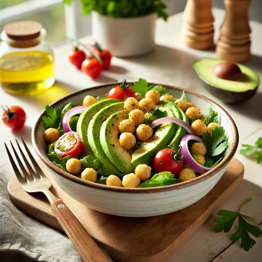 Chickpea and Avocado Salad